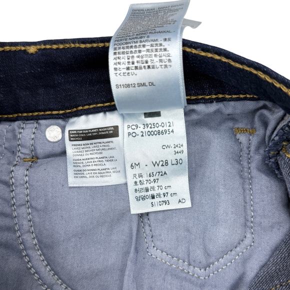 LEVI'S Classic Straight Fit Women's Jeans Sz 6 W28 X L30 - Picture 6 of 8